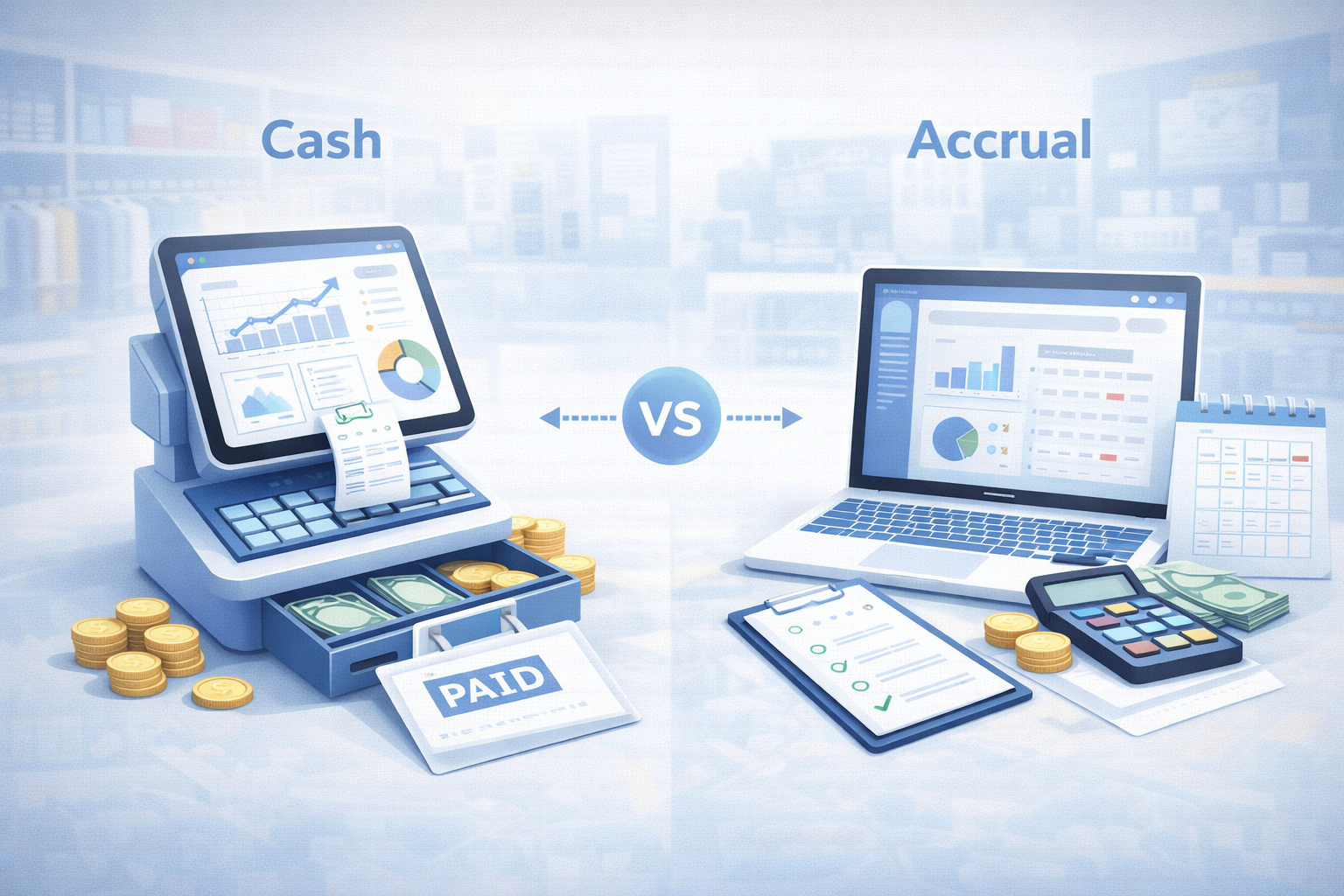 Cash vs Accrual Accounting for Retail
